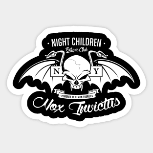 Shadowhunters - Nox Invictus Bikers Club Sticker
